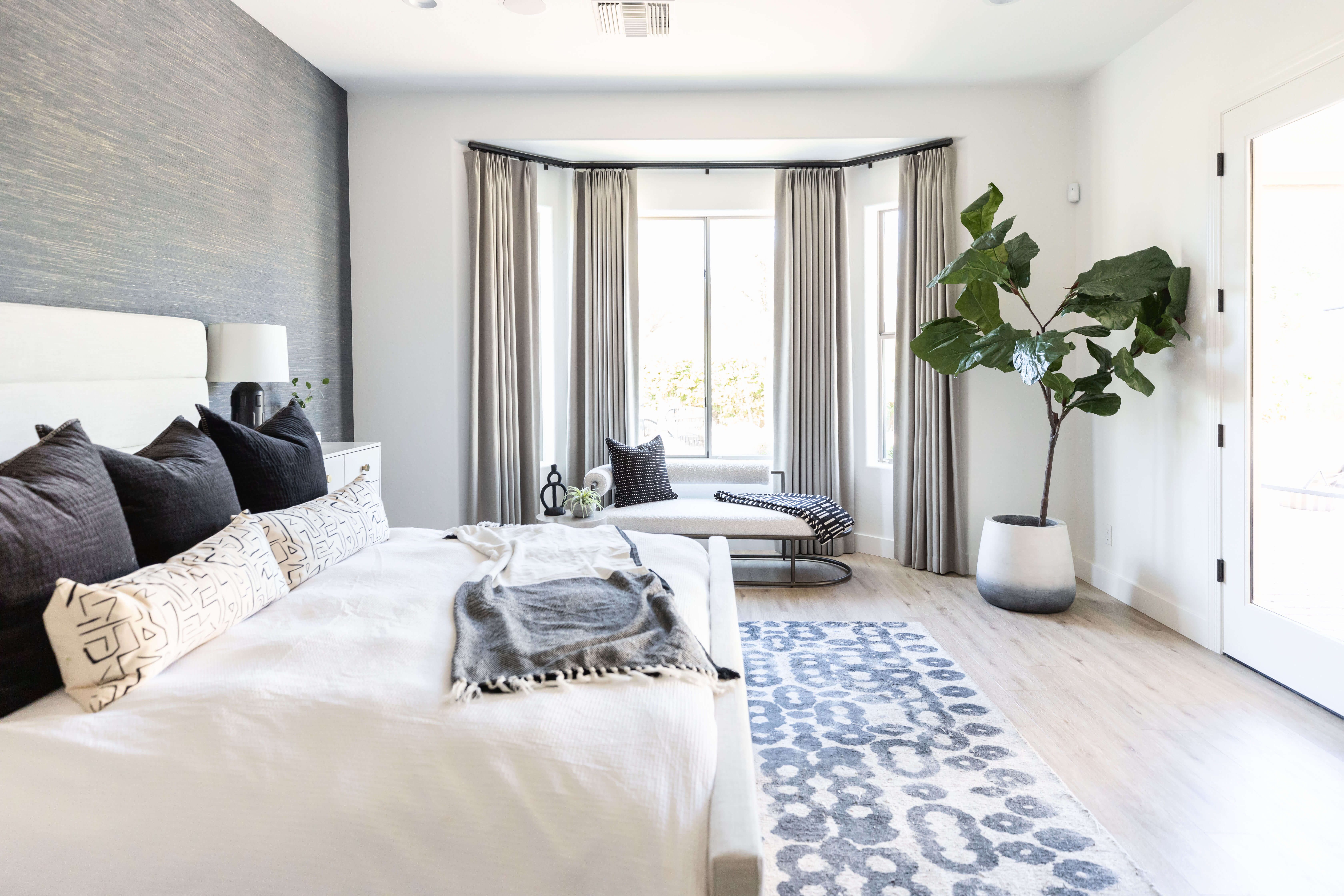Contemporary bedroom interior design scottsdale