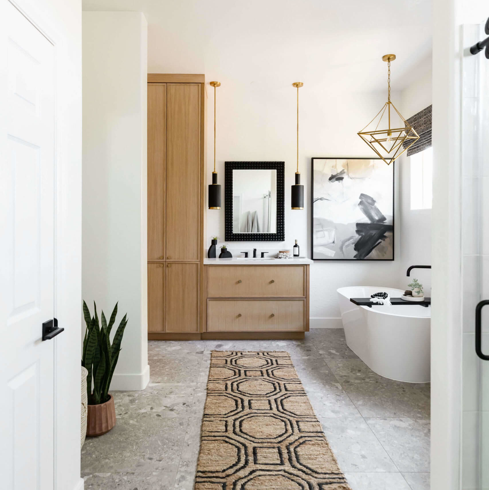 master bathroom interior design scottsdale