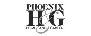 Phoenix Home and Garden Logo + Link.