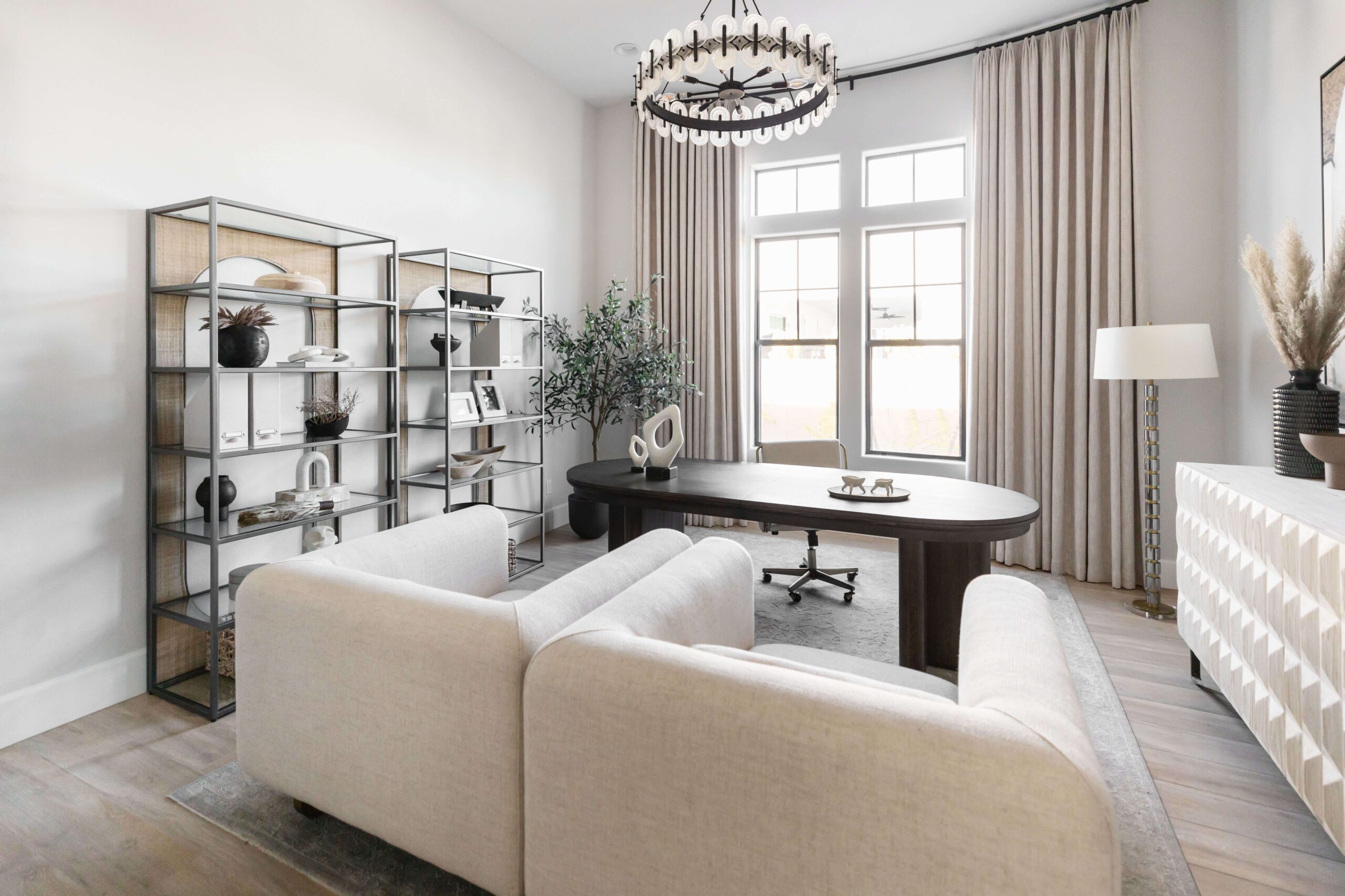 contemporary living room scottsdale interior design