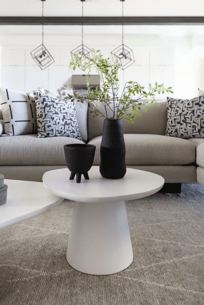 rugs, pillows, and upholstered seating