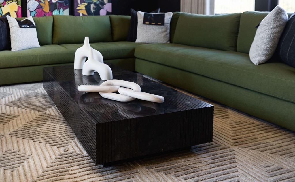 modern playroom coffee table