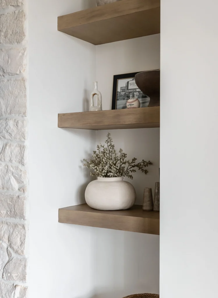Modern kitchen with marble island and stove