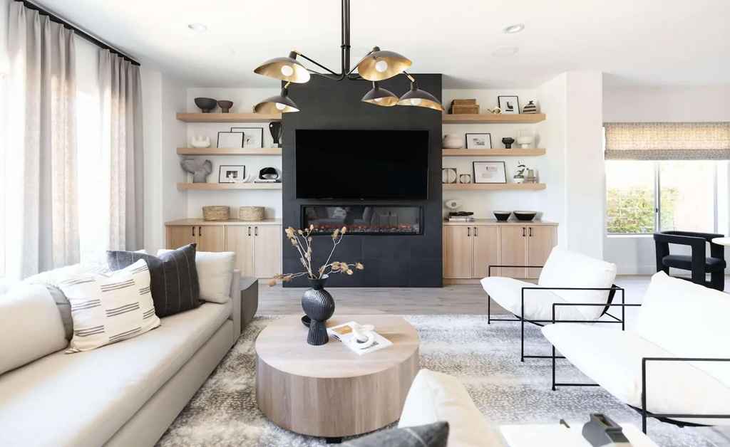 One Hundred Hills modern living room