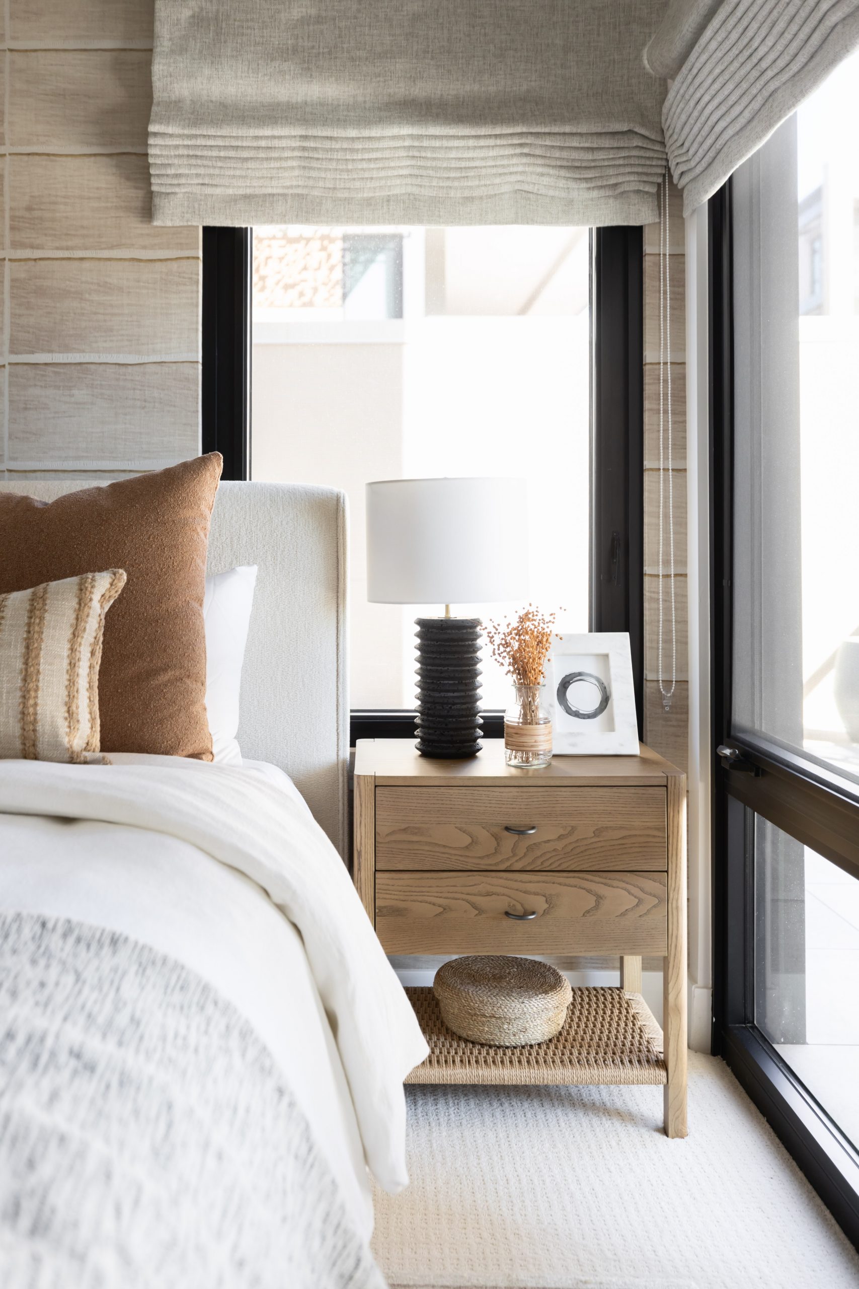 Transitional home design primary suite Paradise Valley Arizona Living with Lolo